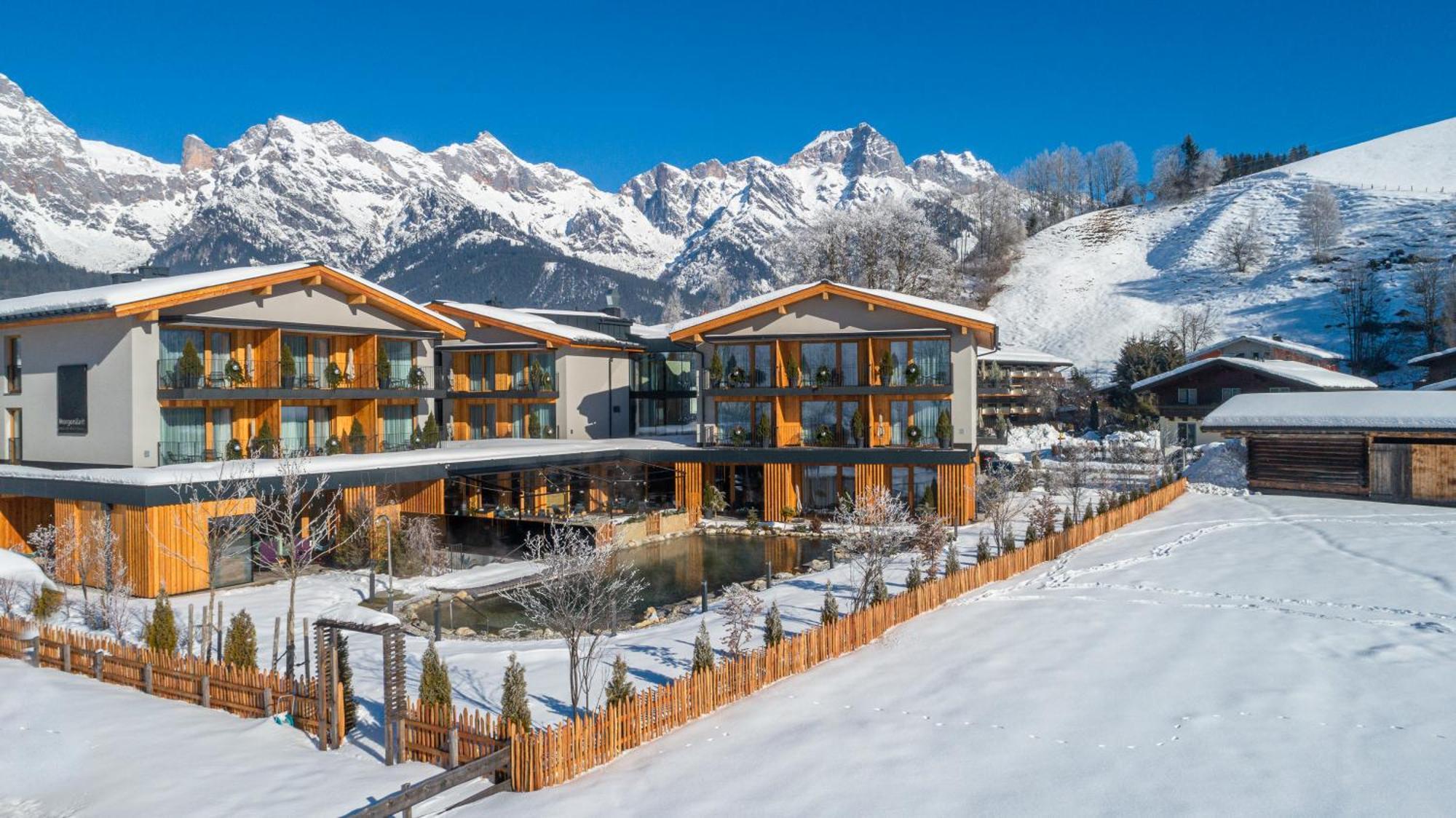 Hotel Morgenzeit -Natuerlich.Bed&Brunch Maria Alm am Steinernen Meer Dış mekan fotoğraf